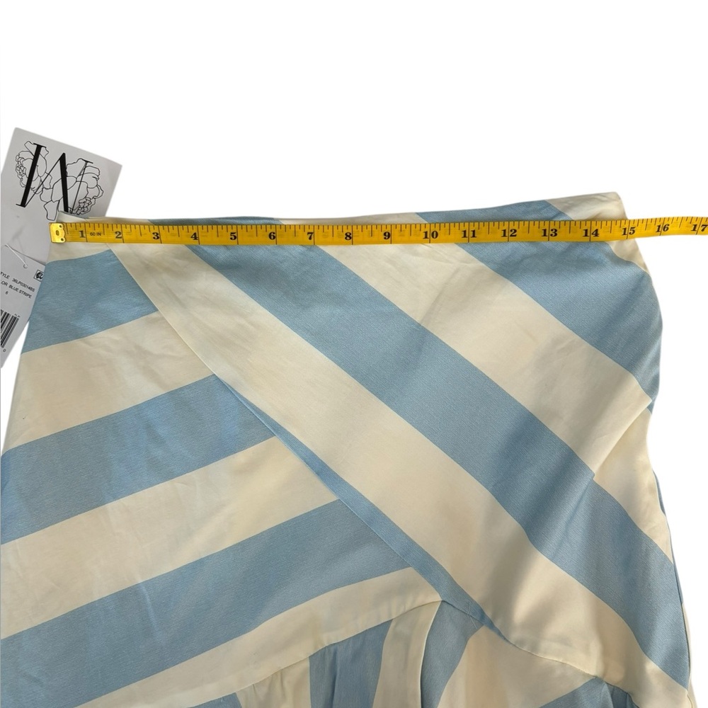 Mestiza Blue Stripe Convertible Skirt-NWT - Picture 6 of 14
